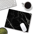 Black Marble Mouse Pad, Square Waterproof Mouse Pad Non-Slip Rubber Base - Image 4