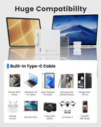 65W USB C Retractable Wall Charger - Image 8