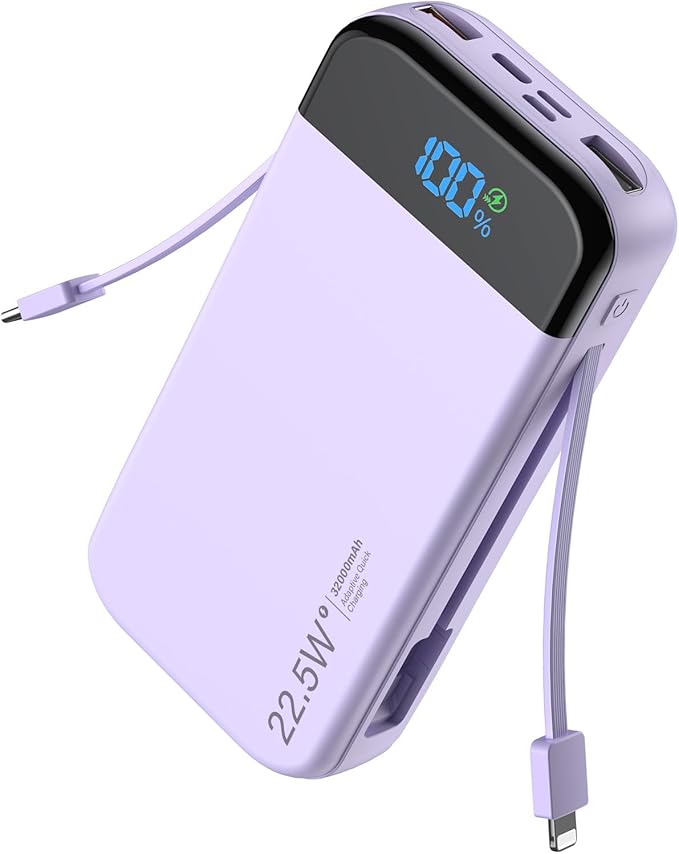 Portable Charger Power Bank 32000mAh by LENGSUM