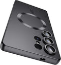 Magnetic for Samsung Galaxy S25 Ultra Case Slim Soft Silicone Bumper Shockproof by LEKEVO