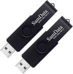 SamData 8GB USB Flash Drives 2 Pack 8GB Thumb Drives Memory Stick Jump Drive by SamData