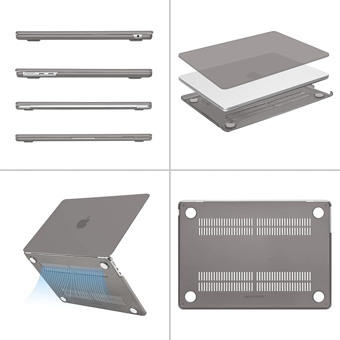 MOSISO Compatible with MacBook Air 13 inch Case 2025 2024 2023 2022 M4 A3240 M3 - Image 5