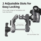 MOVMAX Blade Arm Bike Motorcycle Handlebar Mount Stabilizer, Camera Clamp Mount - Image 3