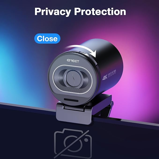 EMEET S600 4K Webcam with Tripod - Image 8