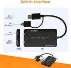J-Tech Digital USB C to HDMI Adapter 4K 30Hz 1080P 60Hz, Dual Monitor Adapter - Image 8