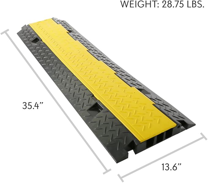 Pyle Durable Cable Protective Ramp Cover - Image 7