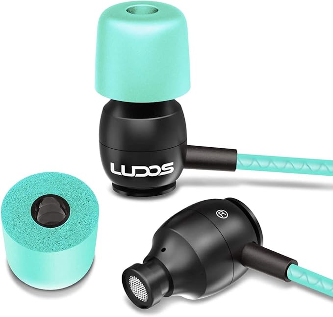 LUDOS Clamor Wired Earbuds in-Ear Headphones, 5 Years Warranty, Earphones - Image 7