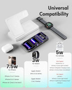 Wireless Charger Stand Charging Station: 3 in 1 Charger Stand Multiple Devices - Image 2