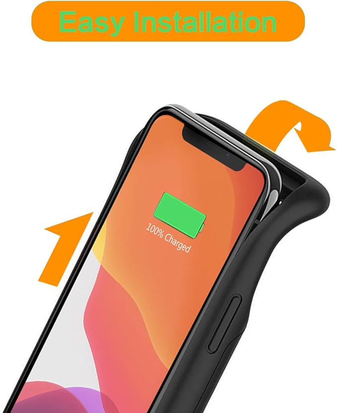 Battery Case for iPhone 11 Pro Max, 10000mAh Ultra Thin Portable Protective - Image 4