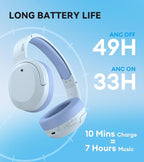 Edifier W820NB Plus Hybrid Active Noise Cancelling Headphones - Image 7