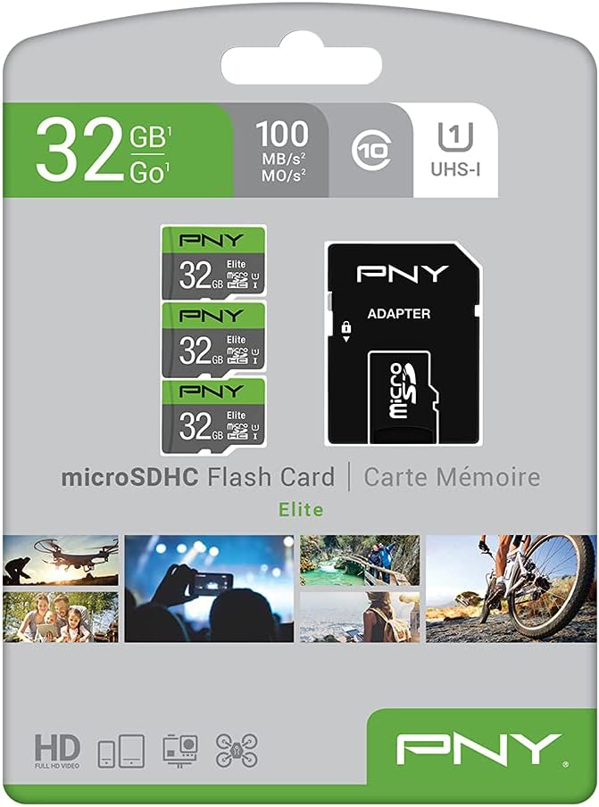 PNY 32GB Elite Class 10 U1 microSDHC Flash Memory Card - Image 7