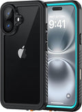 Lanhiem for iPhone 16 Plus Case, IP68 Waterproof Dustproof Shockproof Cases by LanhiemHome