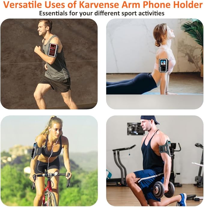 Phone Holder for Running-Arm Band for Running for iPhone & Samsung Galaxy - Image 3