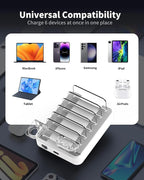 120W USB C Charging Station: 4C2A Port Output Max 65W Fast Charger - Image 2