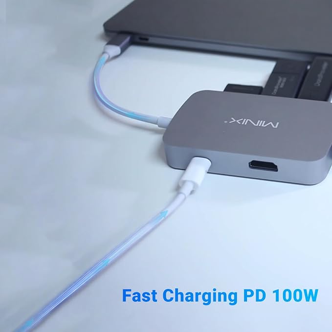 MINIX USB C Adapter, 7 in 1 USB C Hub - Image 3