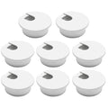 Desk Grommet 2", Desk Cord Hole Cover, Cable Grommet ABS Plastic, Desk Hole by BOPOREAE