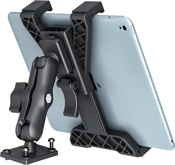 OHLPRO Tablet Holder for Truck, Heavy Duty Drill Base Tablet Car Mount for iPad - Image 8