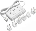 TESSAN Voltage Converter US to Europe, 220 to 110 Voltage Converter, Universal by TESSAN