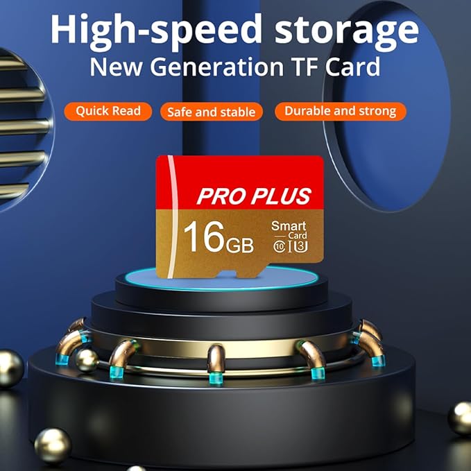 2 Pack TF Card 16GB with Adapter, High Speed Memory Card, UHS-I C10 A1 Memory - Image 4