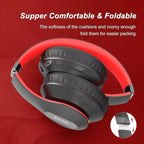 Wireless Bluetooth Headphones Over Ear 65H Playtime HiFi Stereo Headset - Image 5