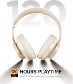 Picun B8 Bluetooth Headphones, 120H Playtime Headphone Wireless Bluetooth - Image 3