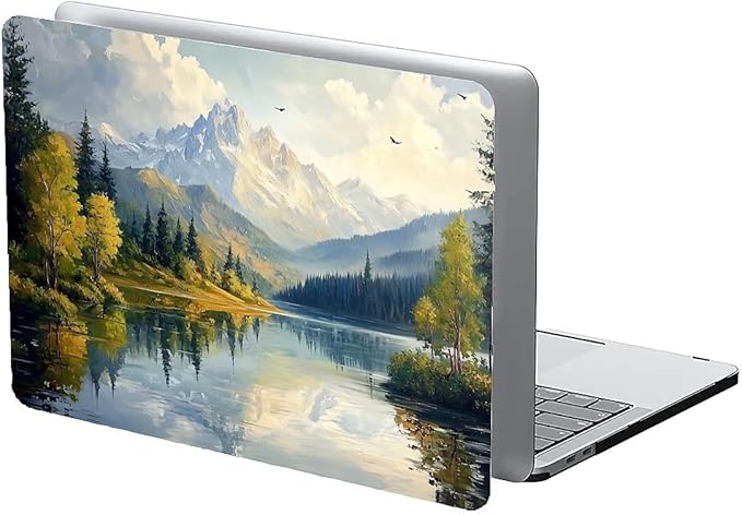 Compatible with MacBook Air 13.3 13.6 Inch Case 2022 2021 2020 2019 Plastic by COTAIL
