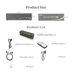 eKL HDMI KVM Switch 4 in 2 Out Dual Monitor Extended Display 4K@60Hz 4:4:4 - Image 7