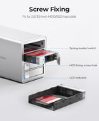 ORICO 4Bay RAID External Hard Drive Enclosure USB3.0 - Image 6