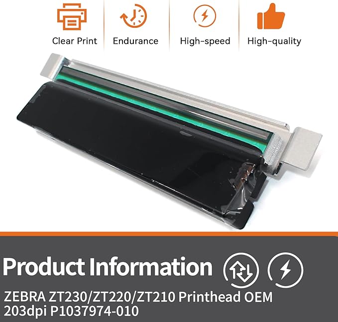 P1037974-010 New Printhead for Zebra ZT230 ZT220 ZT210 Thermal Industrial - Image 3