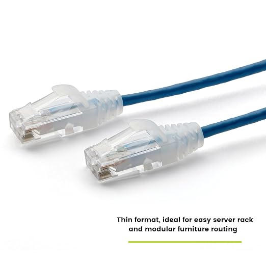 TRUECABLE Cat6 Component Rated Patch Cable, Unshielded, 28AWG Solid Copper - Image 3