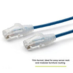 TRUECABLE Cat6 Component Rated Patch Cable, Unshielded, 28AWG Solid Copper - Image 3