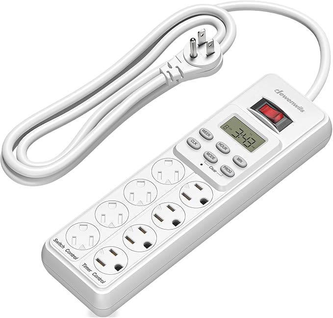 DEWENWILS 8 Outlet Power Strip by DEWENWILS