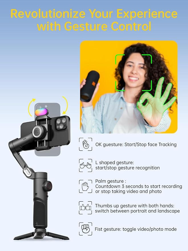 3-Axis Gimbal Stabilizer for Smartphone - Image 5