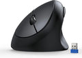 TECKNET Ergonomic Mouse, 4800 DPI 5 Adjustable DPI Levels, Wireless Vertical by Tecknet