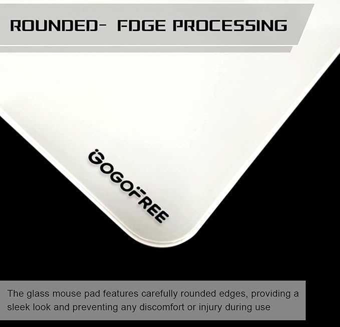 Glass Gaming Mouse Pad, Professional Esport Tempered Glass Mouse Pad - Image 9