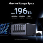 UGREEN NASync DXP6800 Plus 6-Bay Desktop NAS, Intel i3 1215u 6-Core CPU - Image 2