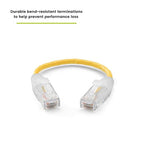 TRUECABLE Cat6 Component Rated Patch Cable, Unshielded, 28AWG Solid Copper - Image 5
