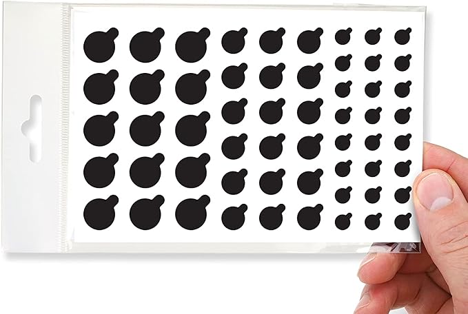 BLOCKED Webcam/Camera Vinyl Covers | Low-Tack Restickable Webcam Sticker | by MyCamShield