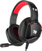 Gaming Headset with Microphone for Pc, Xbox One Series X/s, Stereo Wired Noise by IMYB
