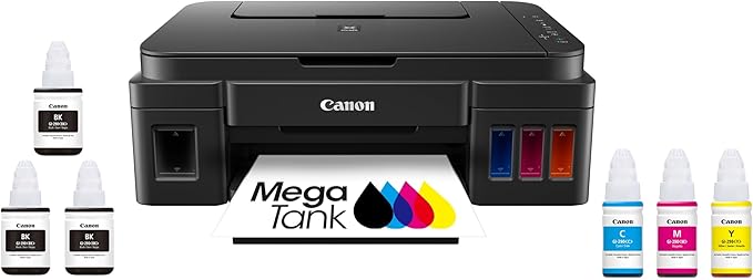 Canon G3200 All-In-One Wireless Supertank Printer| Copier| Scanner| and Mobile by Canon