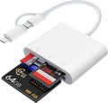 Lightning and USB C SD Card Reader by Aplimln