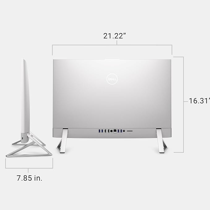 Dell 24 All-in-One Desktop ec24250-23.8-inch FHD Display, Intel Core 3 - Image 7