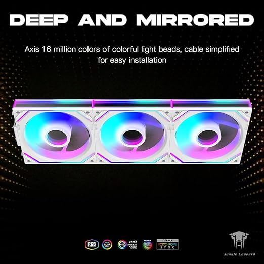 Jungle Leopard Interstellar V2 120mm Case Fan Infinity Mirror Module - Image 3