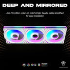 Jungle Leopard Interstellar V2 120mm Case Fan Infinity Mirror Module - Image 3