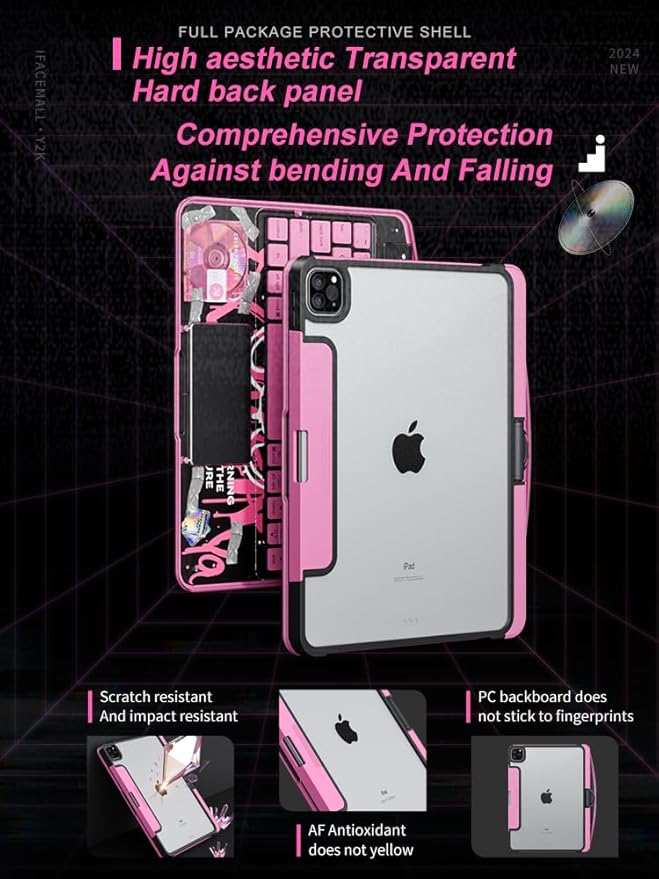 KARTICE Transparent 360 for iPad Keyboard case - Image 4