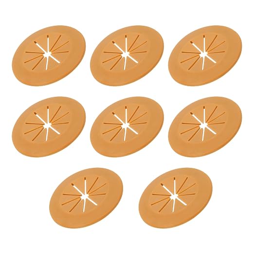 PATIKIL Desk Grommet 1-9/16", Light Brown by PATIKIL