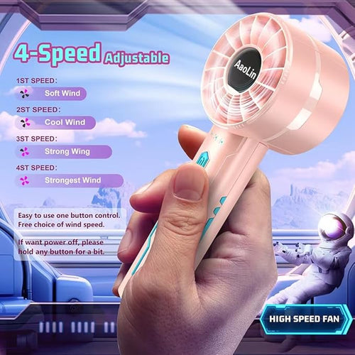 2pcs Portable Handheld Turbo Fan - Image 2