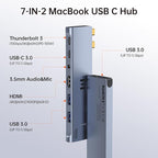 USB C Adapter HDMI Hub for MacBook Pro/Air M5 M4 M3 M2 M1 2025-2018 13" 15" 16" - Image 2