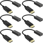 Half a Dozen 4K DisplayPort to HDMI Adapter, Supports 3840x2160@30Hz by Unknown