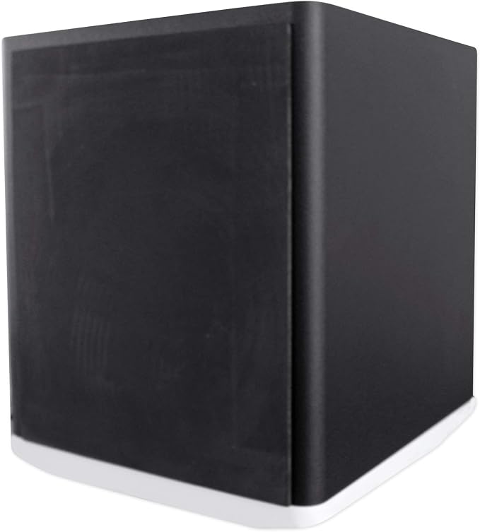 Rockville APM10W Active Studio Subwoofer in White, MDF Wood, RCA/XLR/Optical - Image 4